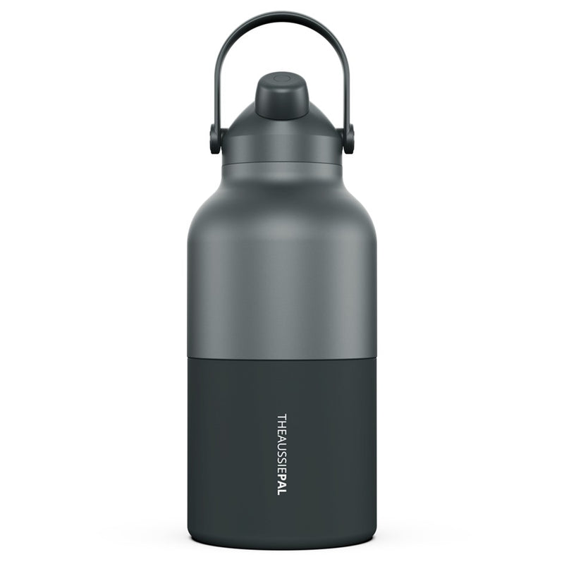 Load image into Gallery viewer, AUSSIE PAL INSULATED WATER BOTTLE 2L [CLR:CHARCOAL]
