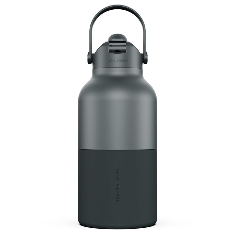 Load image into Gallery viewer, AUSSIE PAL INSULATED WATER BOTTLE 2L [CLR:CHARCOAL]
