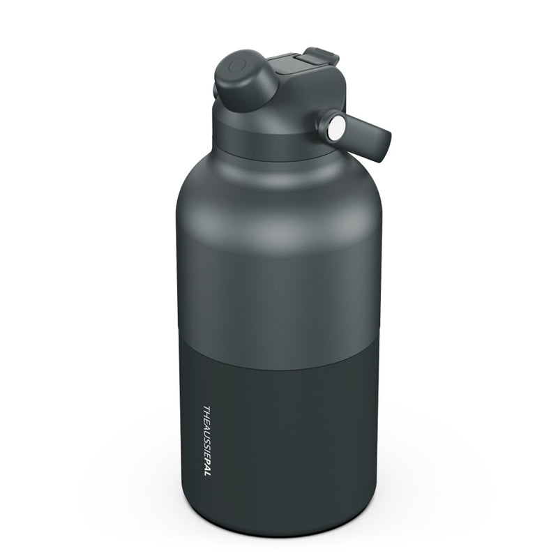 Load image into Gallery viewer, AUSSIE PAL INSULATED WATER BOTTLE 2L [CLR:CHARCOAL]
