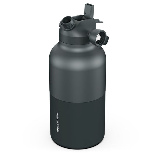 AUSSIE PAL INSULATED WATER BOTTLE 2L [CLR:CHARCOAL]