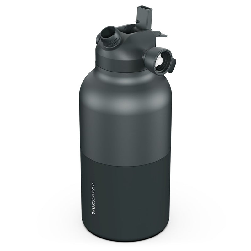 Load image into Gallery viewer, AUSSIE PAL INSULATED WATER BOTTLE 2L [CLR:CHARCOAL]
