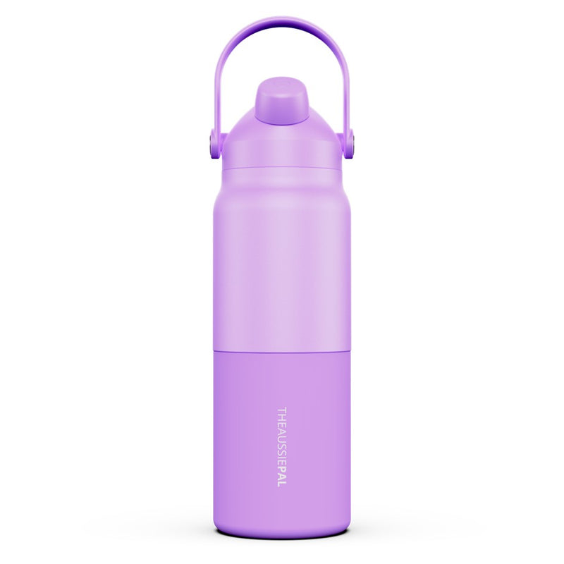 Load image into Gallery viewer, AUSSIE PAL INSULATED WATER BOTTLE 1L [CLR:LAVENDER]
