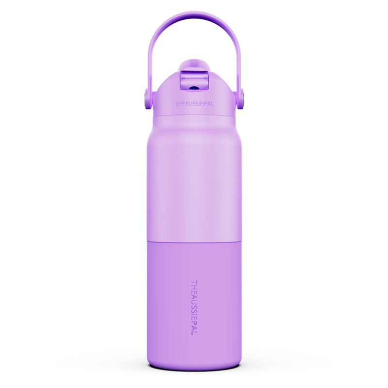 Load image into Gallery viewer, AUSSIE PAL INSULATED WATER BOTTLE 1L [CLR:LAVENDER]
