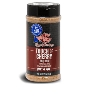 THREE LITTLE PIGS KC TOUCH OF CHERRY RUB 12.25OZ