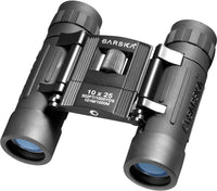 BARSKA LUCID VIEW BLACK COMPACT BINOCULARS [SZ:10X25]
