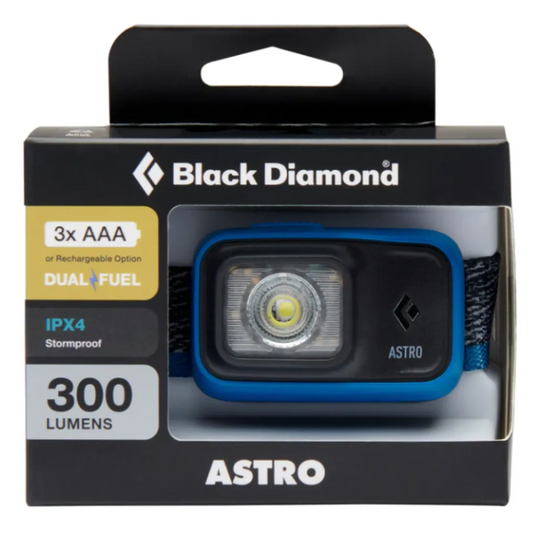 BLACK DIAMOND ASTRO 300 HEADLAMP AZULE