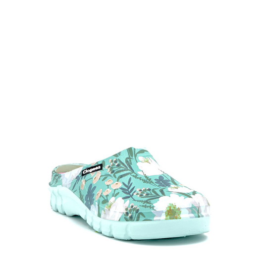CLOGEES WOMENS GARDEN CLOG PASTEL BLUE [SZ:6]