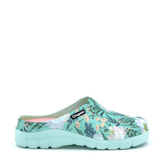 CLOGEES WOMENS GARDEN CLOG PASTEL BLUE [SZ:6]