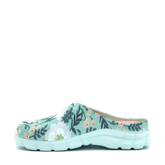 CLOGEES WOMENS GARDEN CLOG PASTEL BLUE [SZ:6]