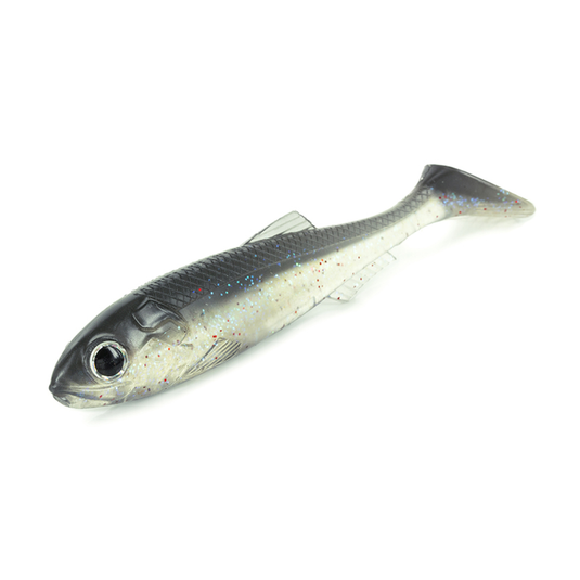 MOLIX REAL THING SHAD [SZ:4.5 INCH CLR:CLEAR CHART MULTICOLOUR]