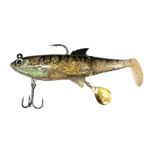 MOLIX SHAD [SZ:185MM 100G CLR:BLACK GOLD TIGER]
