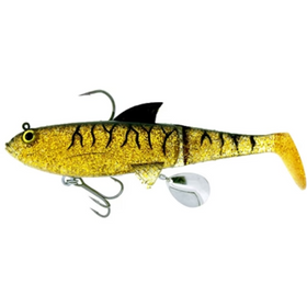 MOLIX SHAD [SZ:100MM 24G CLR:BLACK GOLD TIGER]