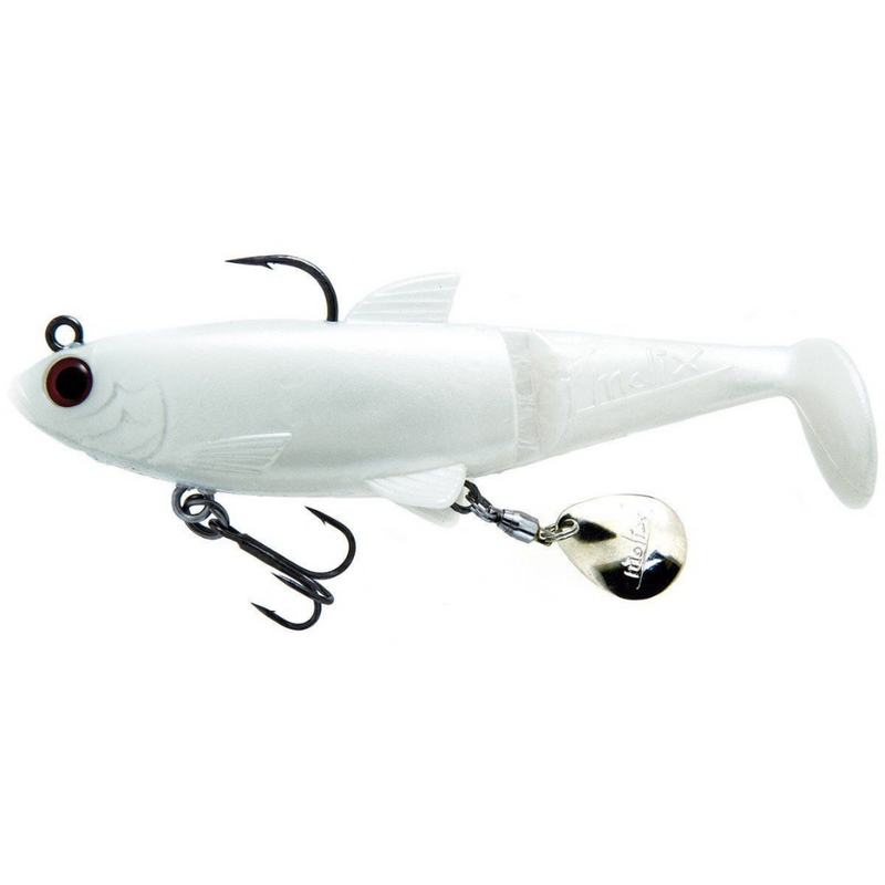Load image into Gallery viewer, MOLIX SHAD [SZ:100MM 24G CLR:PEARL WHITE]
