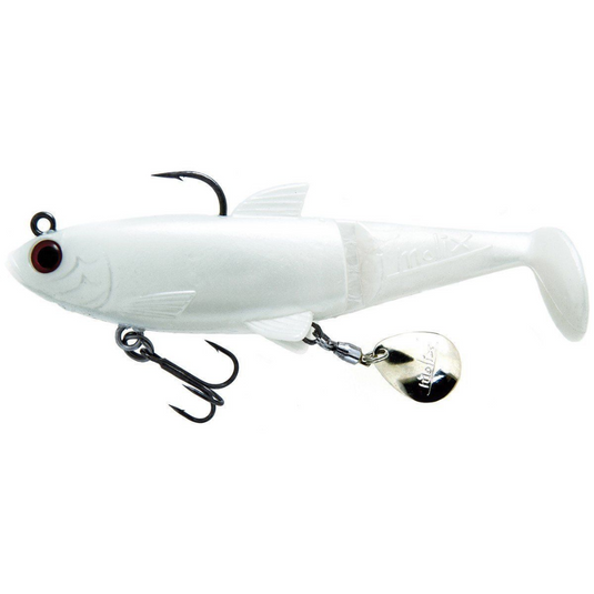 MOLIX SHAD [SZ:100MM 24G CLR:PEARL WHITE]