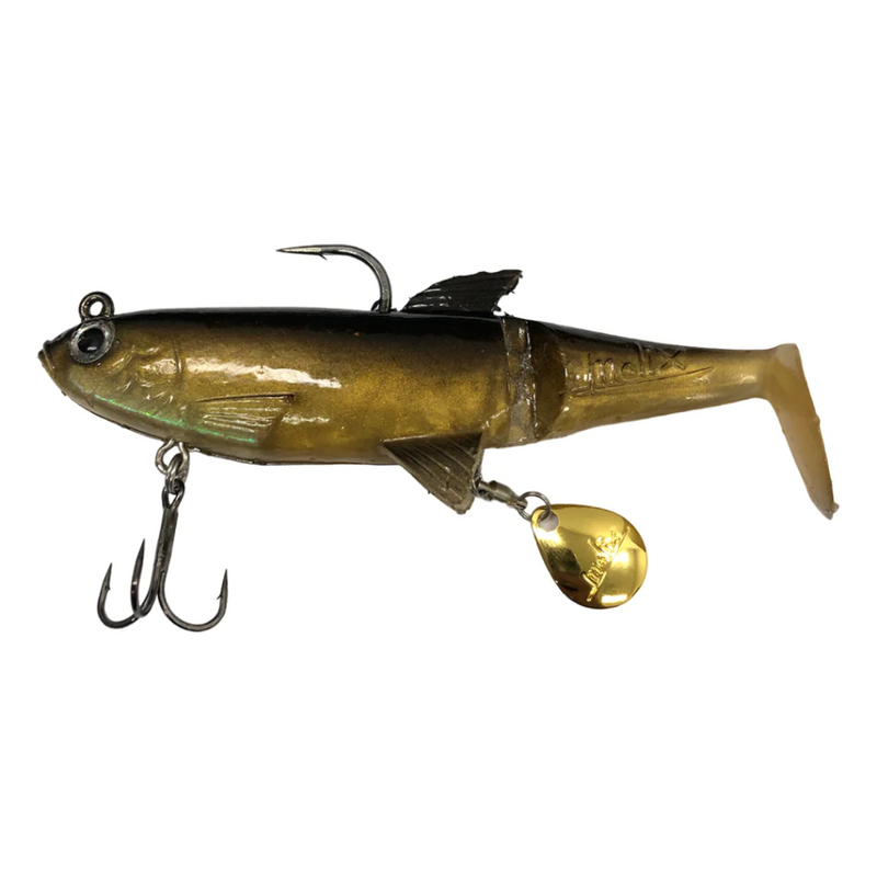 Load image into Gallery viewer, MOLIX SHAD [SZ:120MM 35G CLR:BROWN GOLD]
