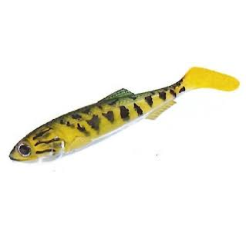 Load image into Gallery viewer, MOLIX REAL THING SHAD [SZ:4.5 INCH CLR:GHOST BASS]
