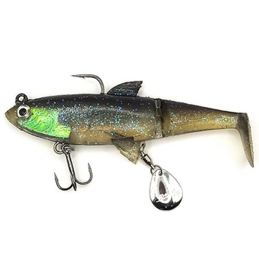 MOLIX SHAD [SZ:100MM 24G CLR:WAKASAGI]