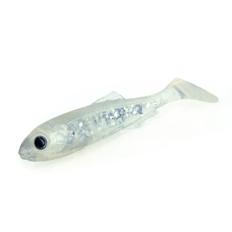 Load image into Gallery viewer, MOLIX REAL THING SHAD [SZ:4.5 INCH CLR:SILVIS CLEAR]
