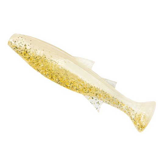 ZMAN MULLETRON UNRIGGED [SZ:3 INCH CLR:BEER RUN]