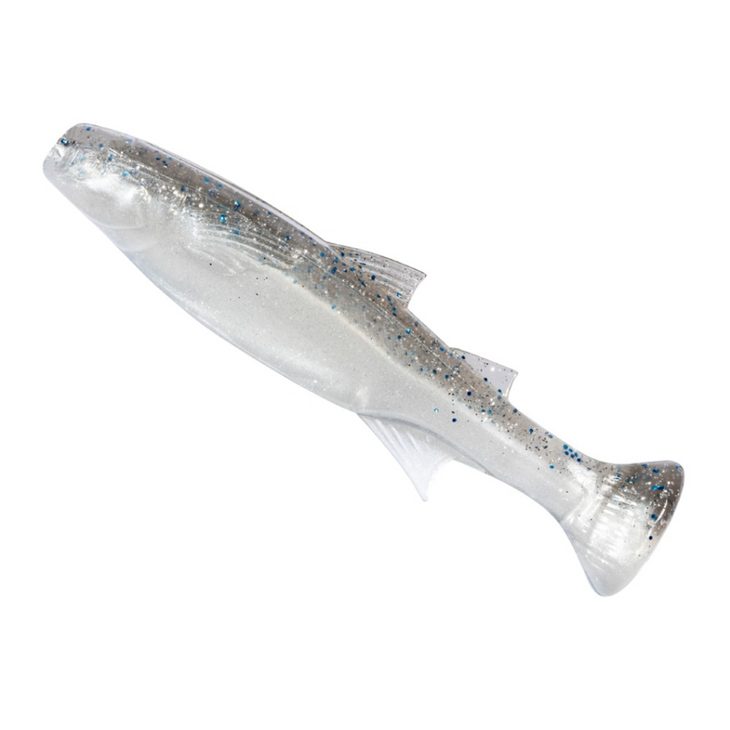 Load image into Gallery viewer, ZMAN MULLETRON UNRIGGED [SZ:4 INCH CLR:SMOKY SHAD]
