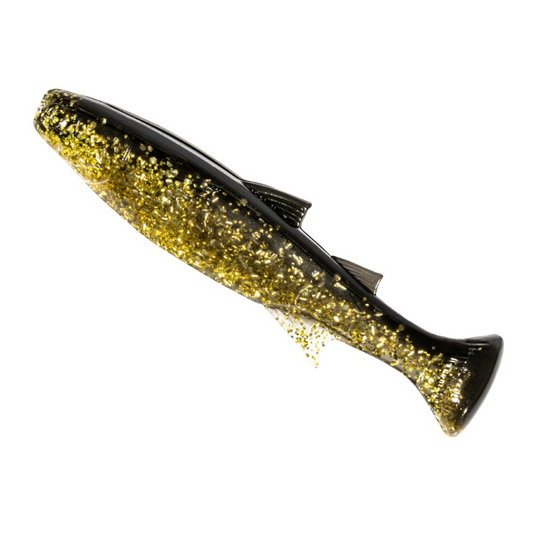 ZMAN MULLETRON UNRIGGED [SZ:4 INCH CLR:GOLD RUSH]