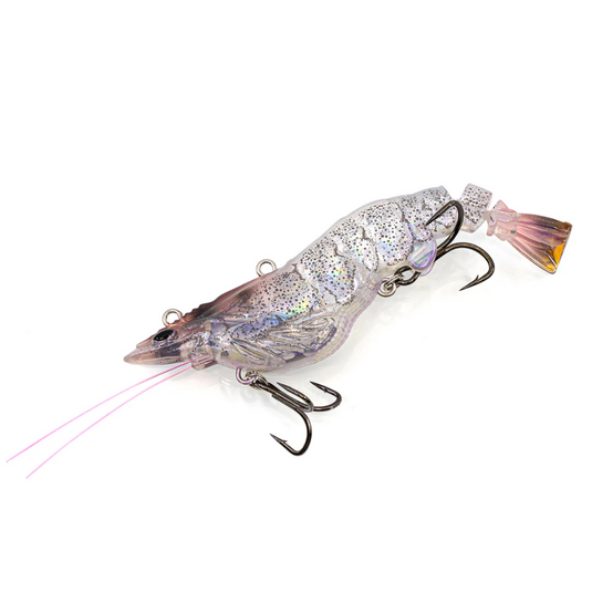 CHASEBAITS ARMOUR PRAWN [SZ:110MM CLR:01 JELLY PRAWN]