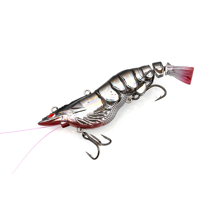 Load image into Gallery viewer, CHASEBAITS ARMOUR PRAWN [SZ:110MM CLR:06 BLEEDING PRAWN]

