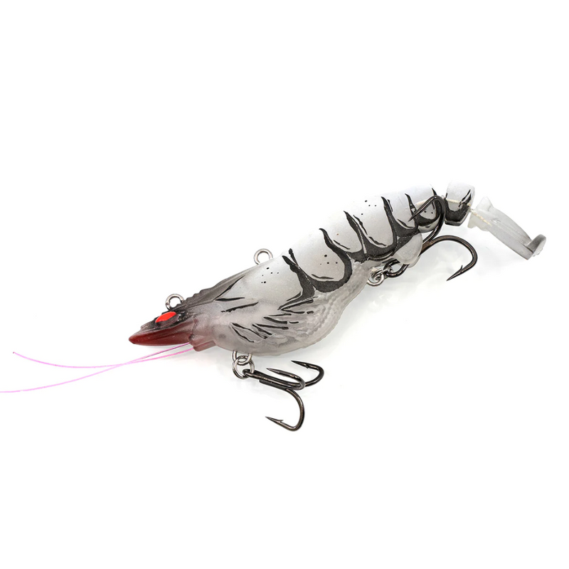 Load image into Gallery viewer, CHASEBAITS ARMOUR PRAWN [SZ:85MM CLR:02 GLOW ZOMBIE]
