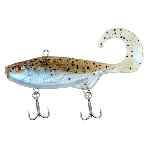 CHASEBAITS CURLY VIBE [SZ:130MM 40G CLR:10 PEARL MINNOW]