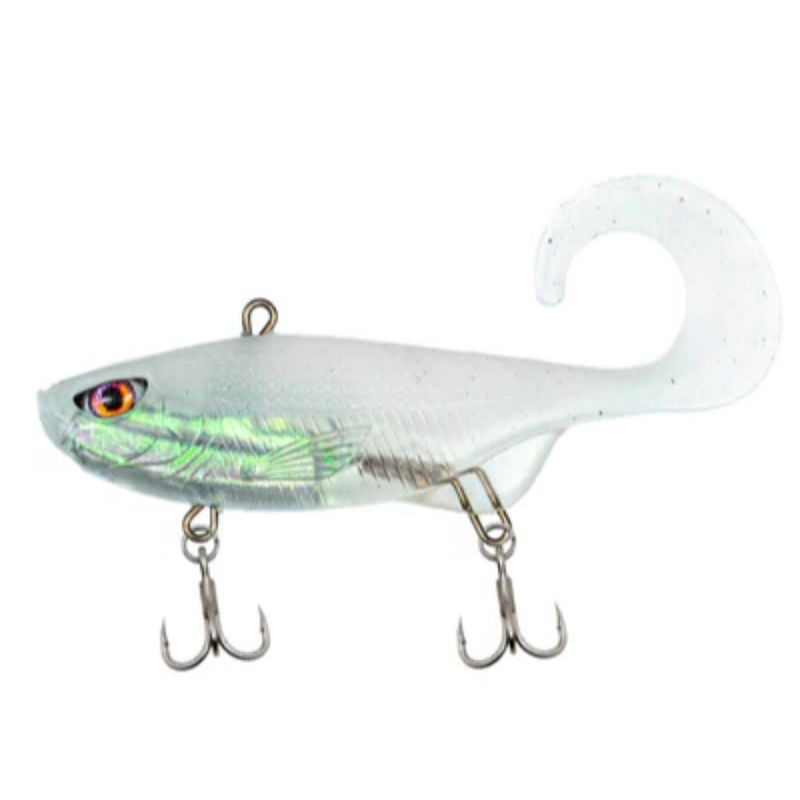 Load image into Gallery viewer, CHASEBAITS CURLY VIBE [SZ:130MM 60G CLR:01 MILK FLASH]
