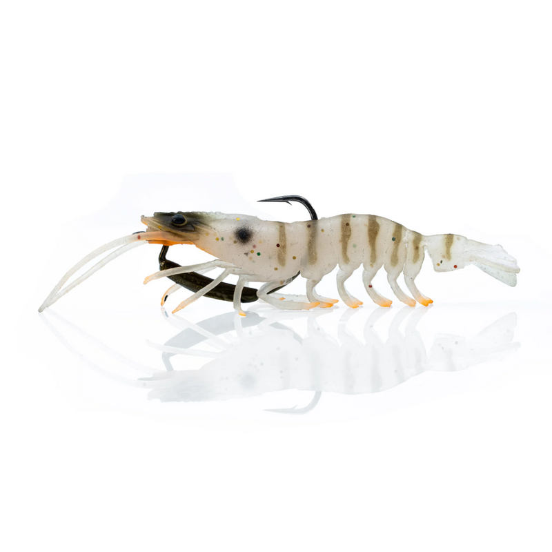 Load image into Gallery viewer, CHASEBAITS THE FLICK PRAWN [SZ:125MM 15G CLR:09 BROWN TIGER]
