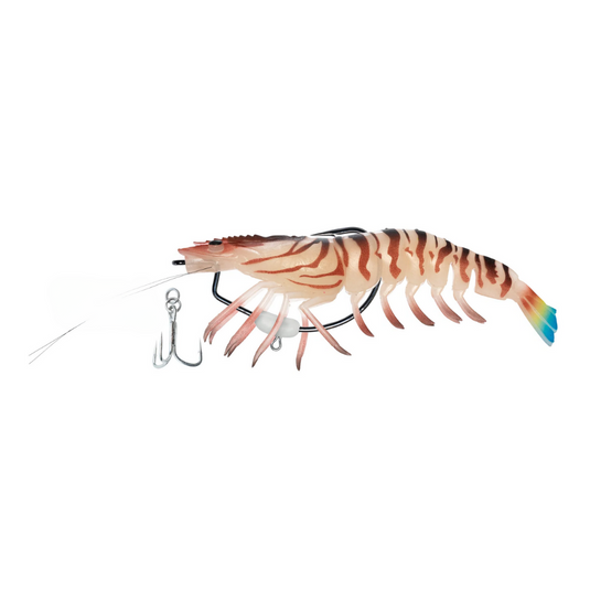 CHASEBAITS KING FLICK PRAWN [SZ:180MM 49G CLR:02 TIGER PRAWN]