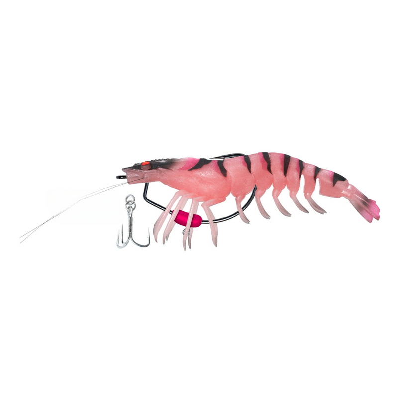 Load image into Gallery viewer, CHASEBAITS KING FLICK PRAWN [SZ:180MM 49G CLR:03 PINK DEVIL]
