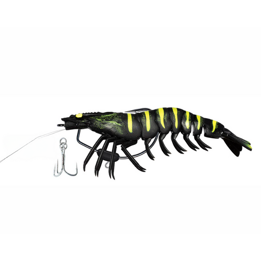 CHASEBAITS KING FLICK PRAWN [SZ:180MM 71G CLR:11 BLACK TIGER]
