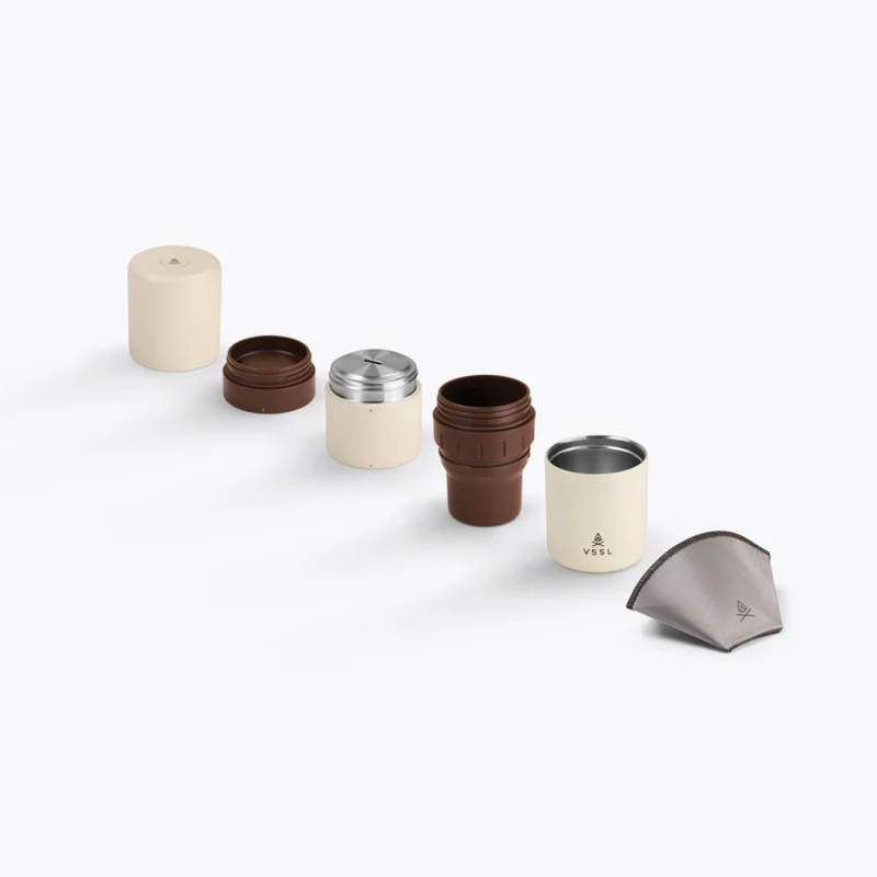 Load image into Gallery viewer, VSSL NEST POUR OVER COFFEE KIT [CLR:CREAM]
