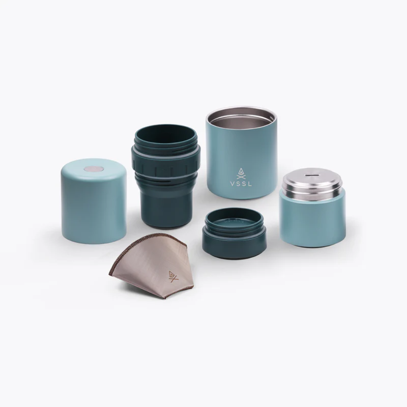 Load image into Gallery viewer, VSSL NEST POUR OVER COFFEE KIT [CLR:EVERGLADE]
