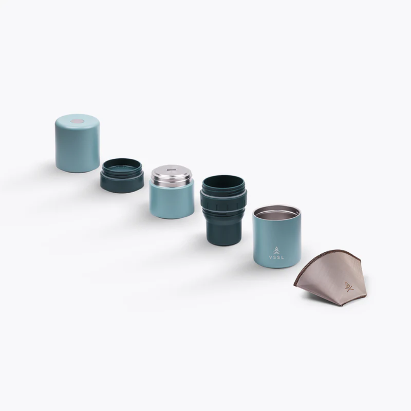 Load image into Gallery viewer, VSSL NEST POUR OVER COFFEE KIT [CLR:EVERGLADE]
