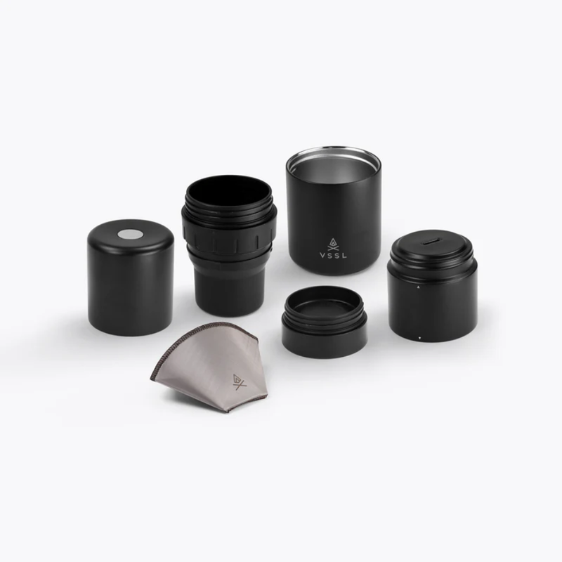 Load image into Gallery viewer, VSSL NEST POUR OVER COFFEE KIT [CLR:BLACK]
