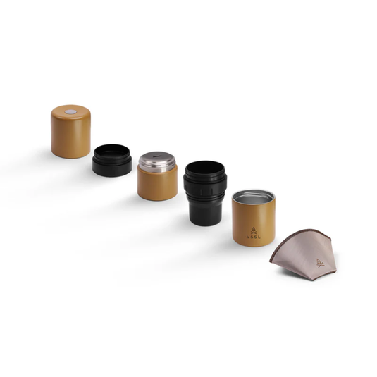 VSSL NEST POUR OVER COFFEE KIT [CLR:SAHARA]