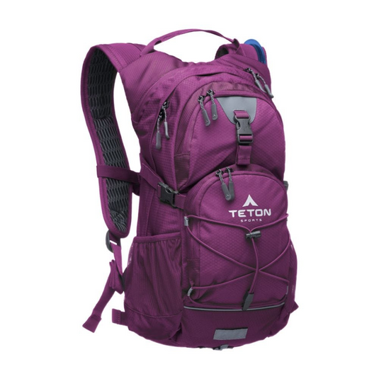 TETON OASIS 18L HYDRATION PACK WITH 2L BLADDER [CLR:PLUM]