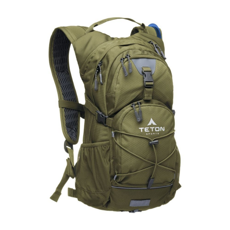 Load image into Gallery viewer, TETON OASIS 18L HYDRATION PACK WITH 2L BLADDER [CLR:OLIVE]
