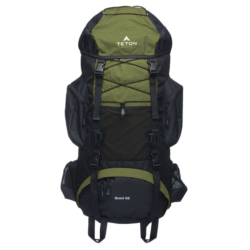 Load image into Gallery viewer, TETON SCOUT 55L BACKPACK [CLR:OLIVE]
