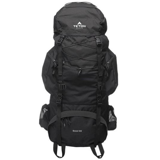 TETON SCOUT 65L BACKPACK BLACK [CLR:BLACK]