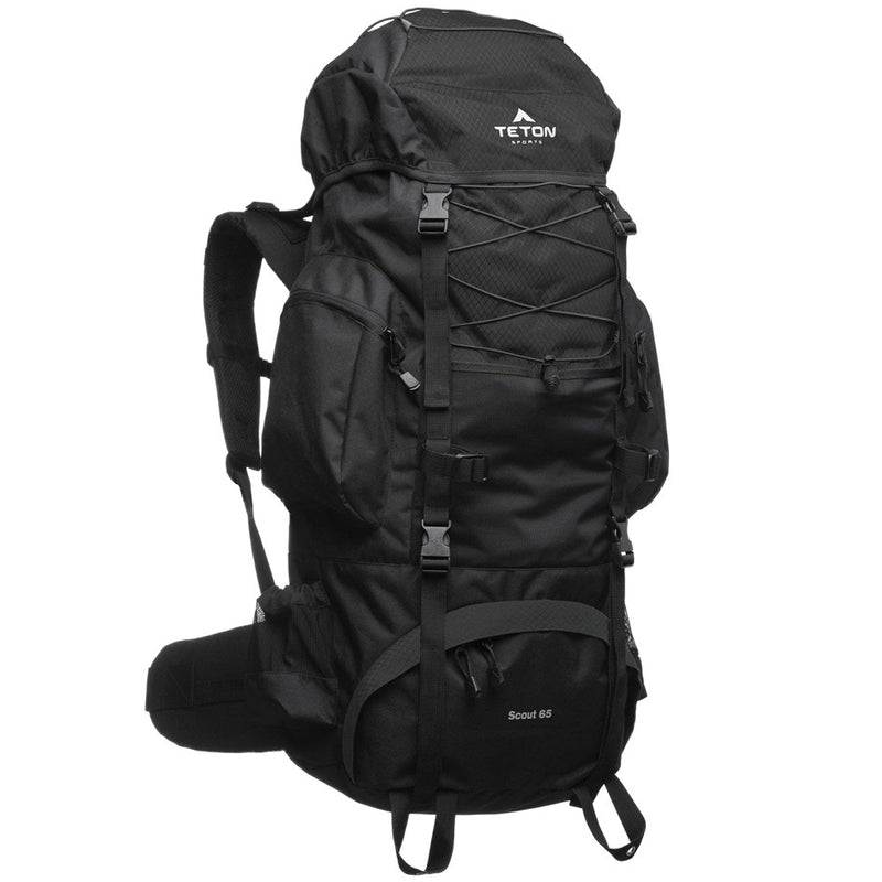 Load image into Gallery viewer, TETON SCOUT 65L BACKPACK BLACK [CLR:BLACK]
