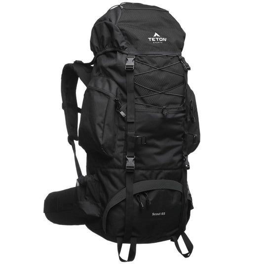 TETON SCOUT 65L BACKPACK BLACK [CLR:BLACK]