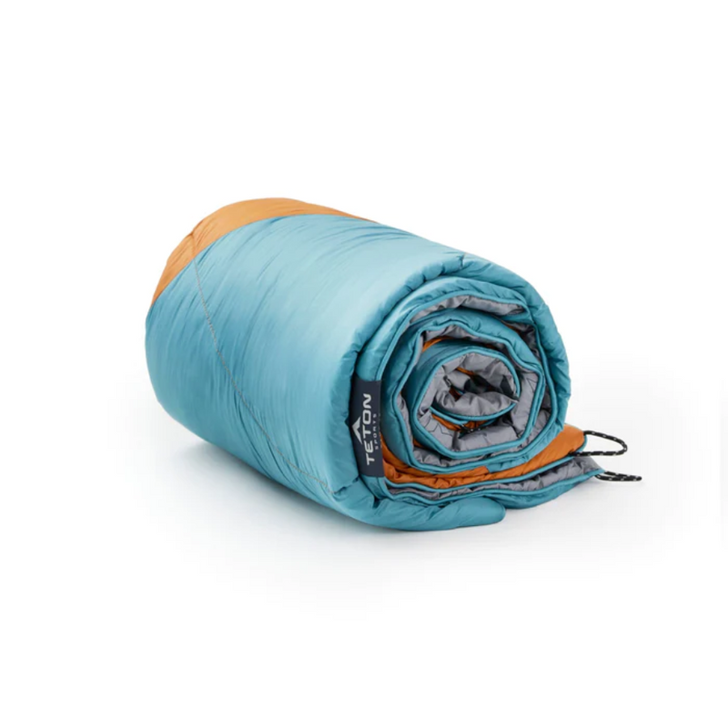 Load image into Gallery viewer, TETON ACADIA OUTDOOR CAMP BLANKET [CLR:TEAL &amp; COPPER]
