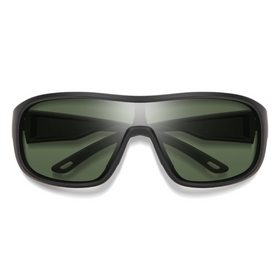 SMITHS OPTICS SPINNER MATTE BLACK CHROMAPOP POLARIZED GREY GREEN
