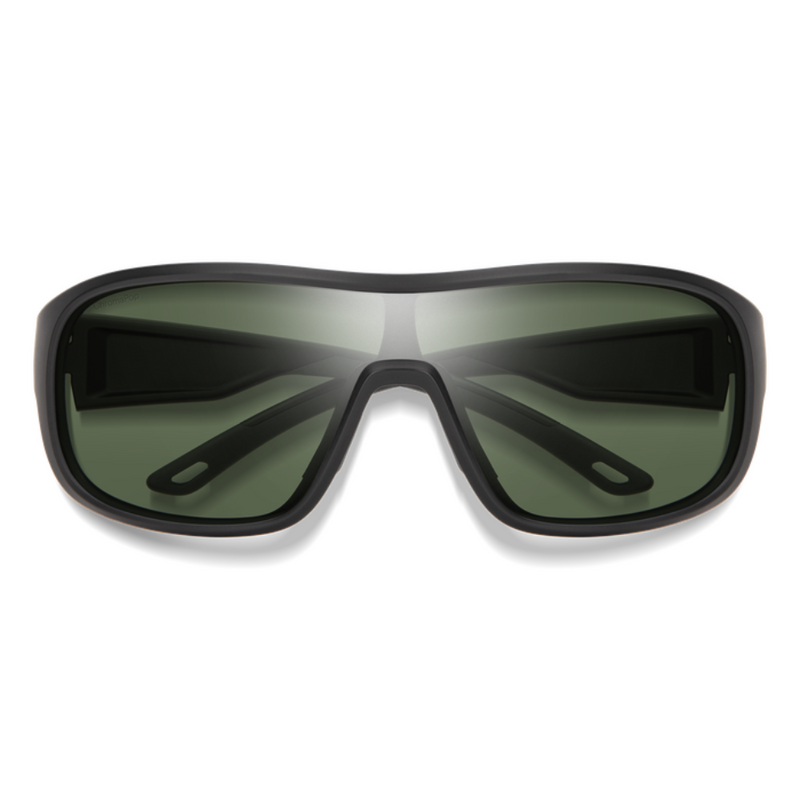 Load image into Gallery viewer, SMITHS OPTICS SPINNER MATTE BLACK CHROMAPOP POLARIZED GREY GREEN
