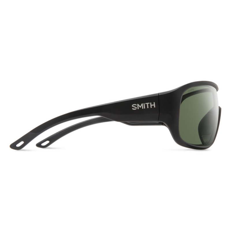 Load image into Gallery viewer, SMITHS OPTICS SPINNER MATTE BLACK CHROMAPOP POLARIZED GREY GREEN
