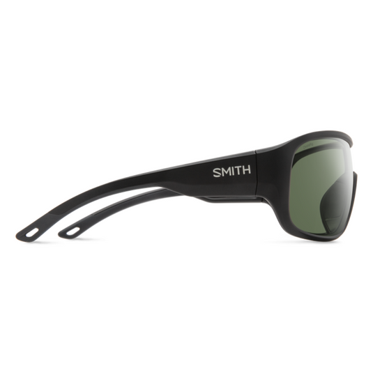 SMITHS OPTICS SPINNER MATTE BLACK CHROMAPOP POLARIZED GREY GREEN